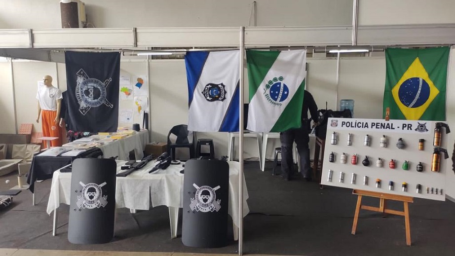 Polícia Penal do Paraná expõe trabalhos e equipamentos em exposição de Paranavaí