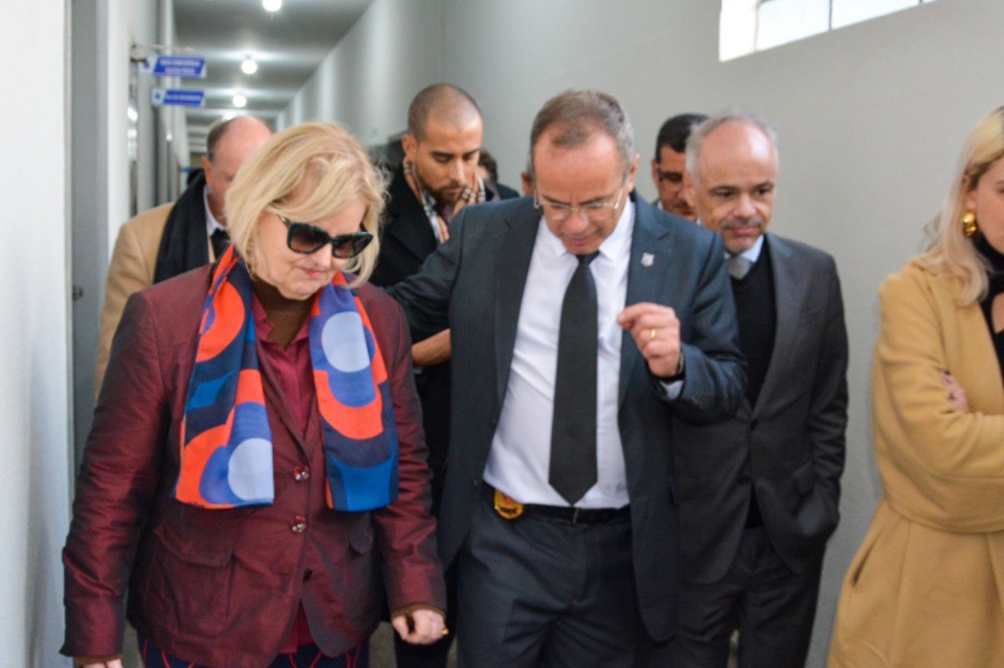 Ministra Rosa Weber realiza visita técnica no Complexo Médico Penal em Pinhais