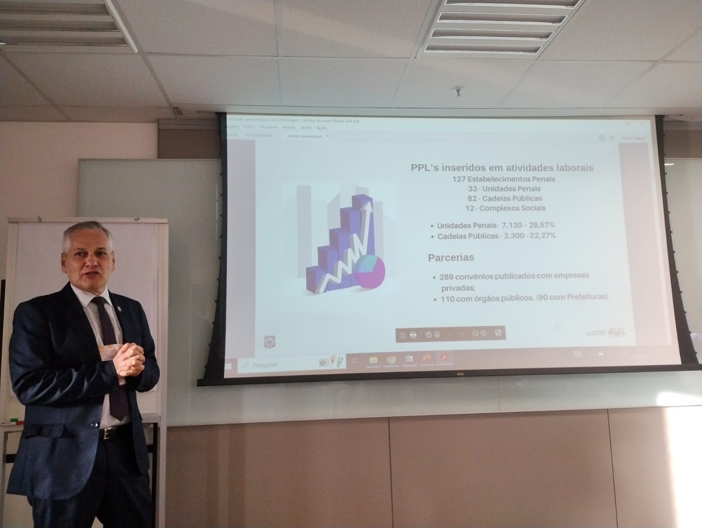 Projetos de trabalho no sistema prisional do Paraná são pauta no fórum nacional de parcerias da União
