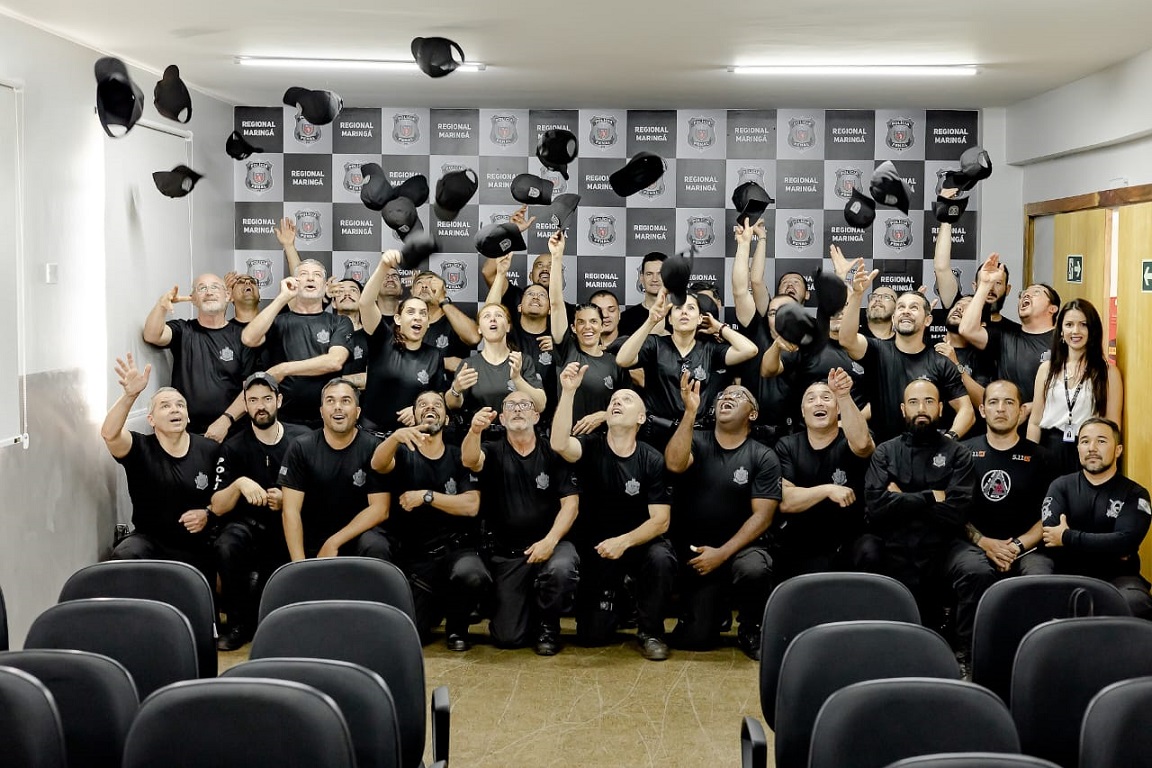 Polícia Penal forma mais 30 policiais no Curso de Transição em Operações, em Maringá