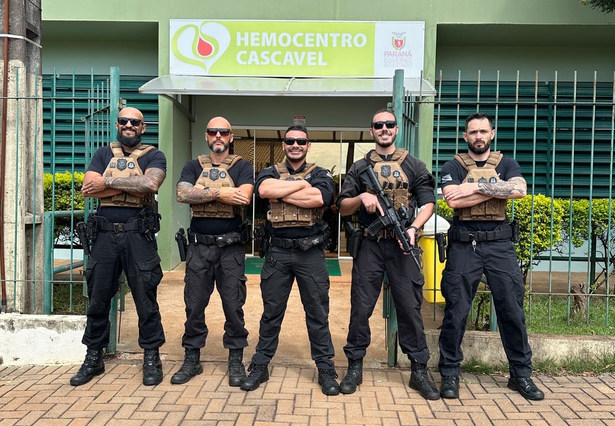 Polícia Penal leva 56 servidores para doação de sangue coletiva em todo o Estado