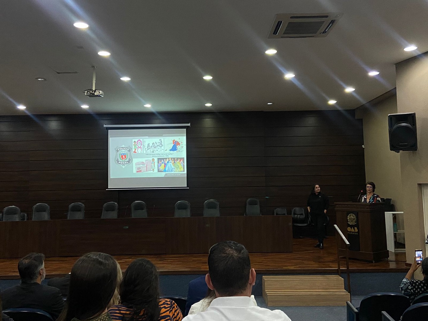 Polícia Penal do Paraná participa do I Fórum Municipal de Saúde no Sistema Prisional, em Ponta Grossa 