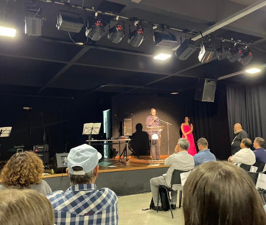Banda musical formada por apenados faz apresentação na Casa da Cultura de Campo Mourão