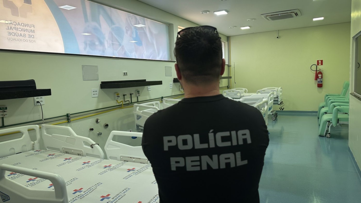 Polícia Penal do Paraná participa da apresentação das novas alas do Hospital Municipal Padre Germano Lauck