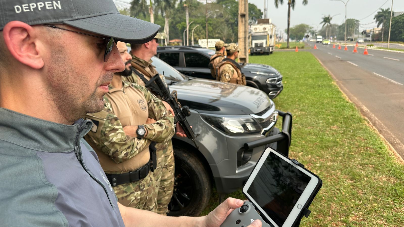 Em operação integrada, Polícia Penal do Paraná e demais forças garantem segurança da reunião do G20 em Foz do Iguaçu