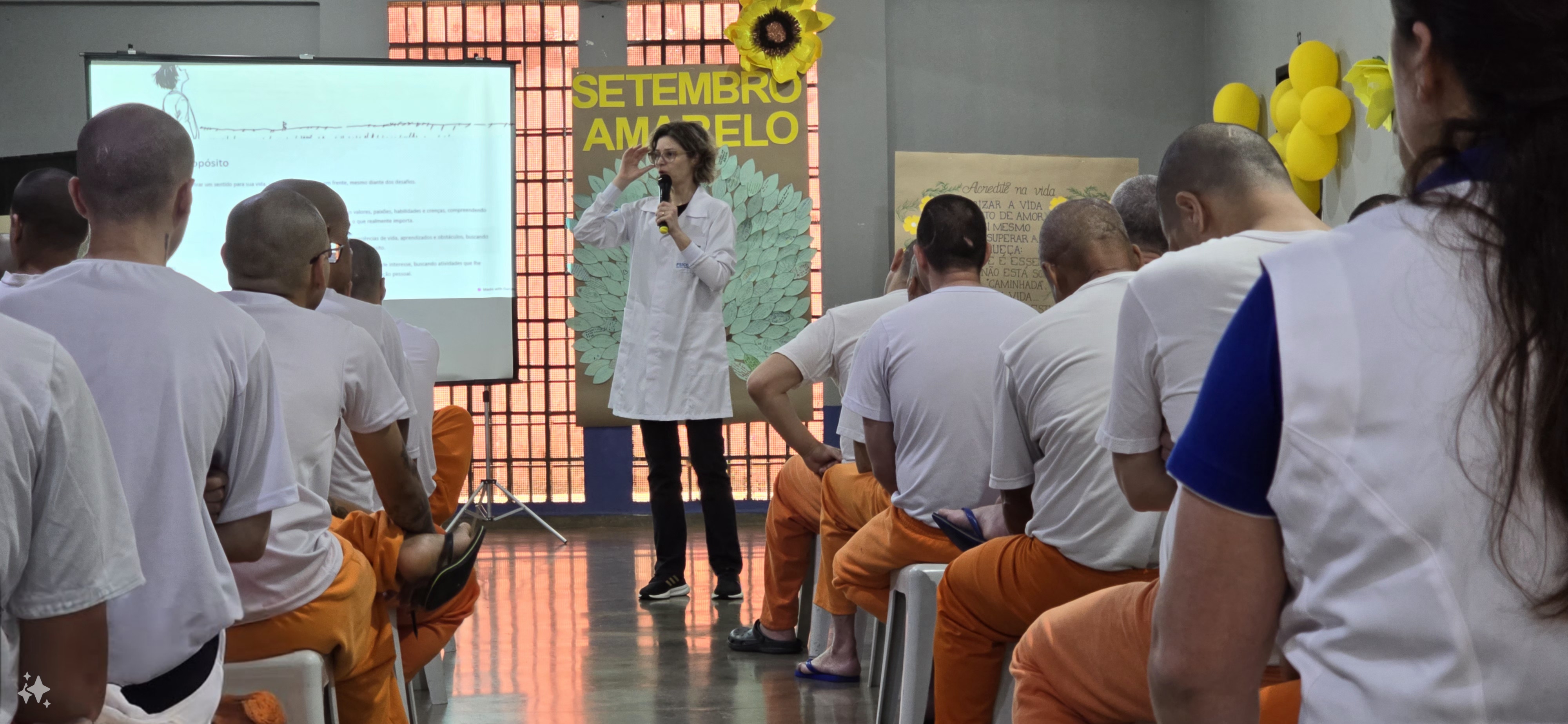 Polícia Penal promoveu ações de valorização da vida no Setembro Amarelo
