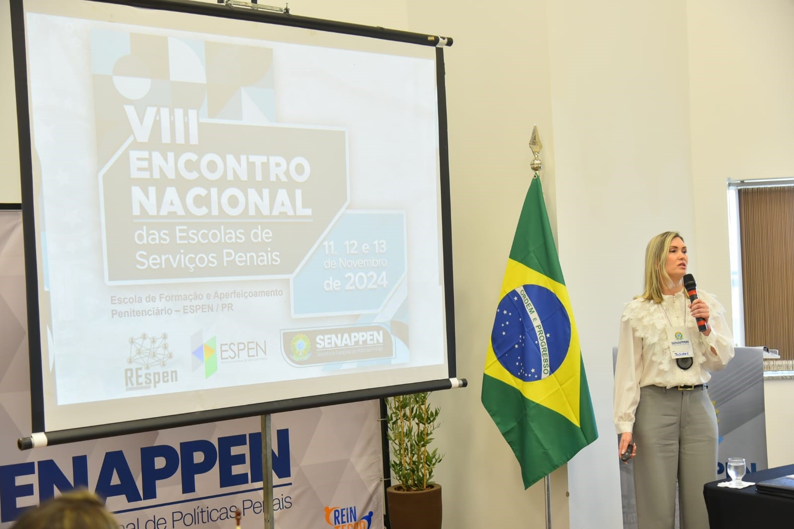 Polícia Penal participa de encontro nacional de Escolas de Serviços Penais