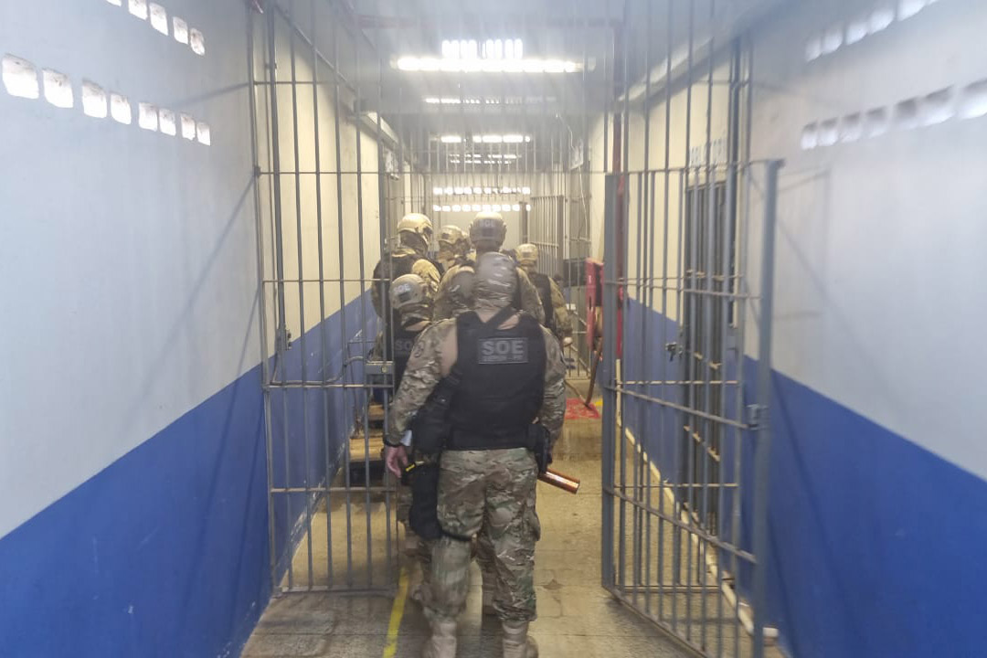 Operação Mute: em nova etapa, Polícia Penal vistoria nove unidades prisionais