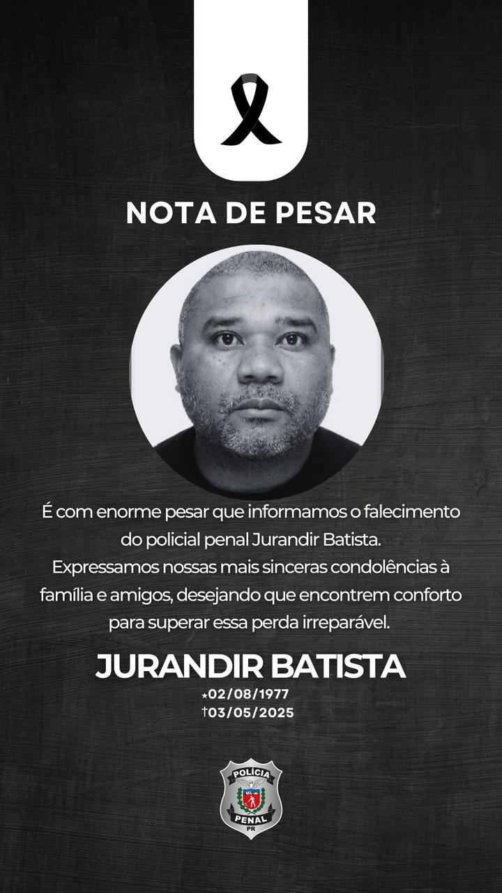 NOTA DE FALECIMENTO- JURANDIR BATISTA