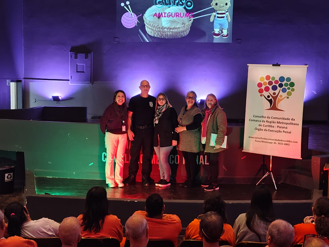 Curso de Amigurumi promove saúde mental e capacitação no Complexo Médico Penal