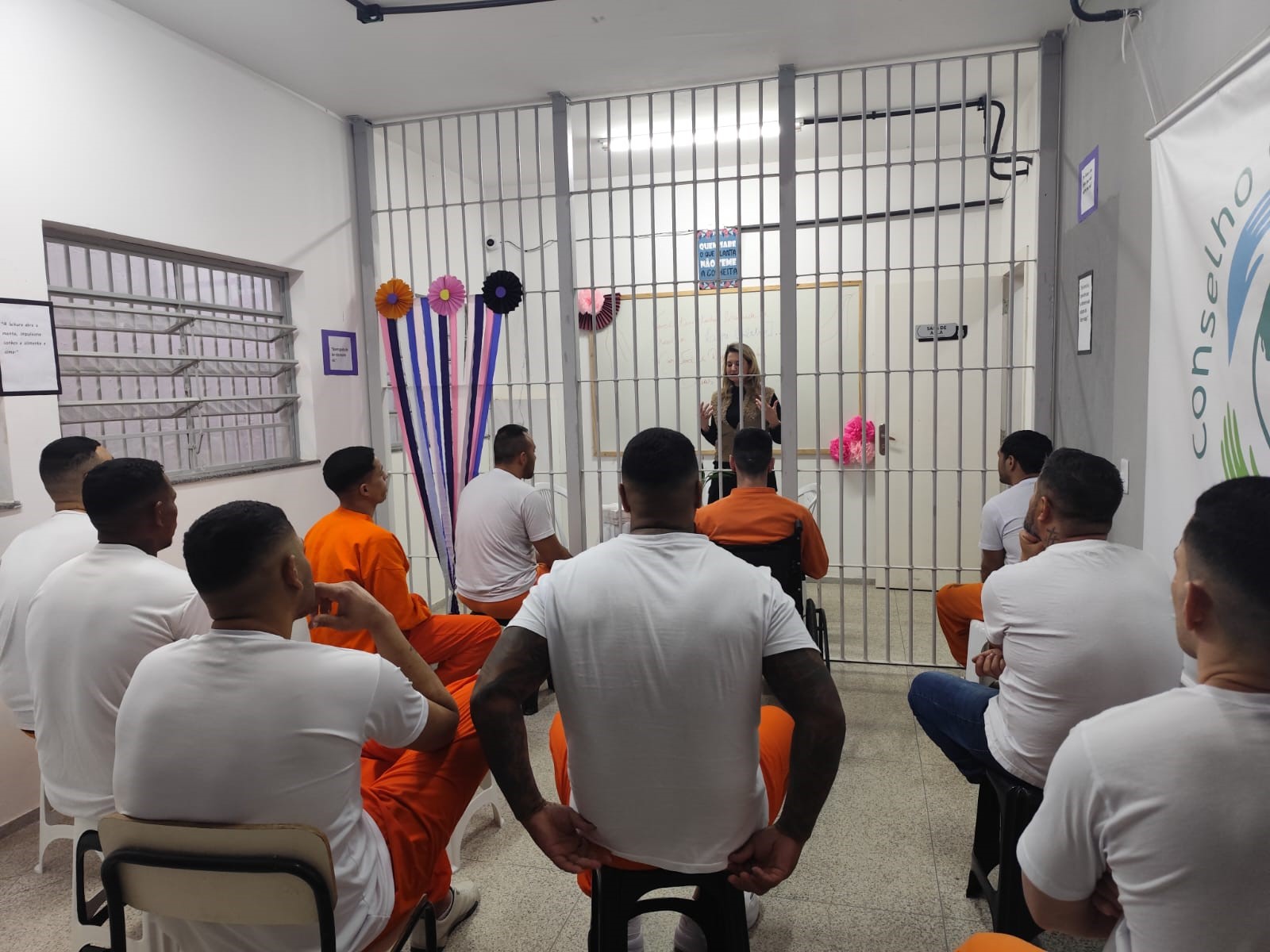 Semana Cultural promove leitura na Casa de Custódia de Arapongas