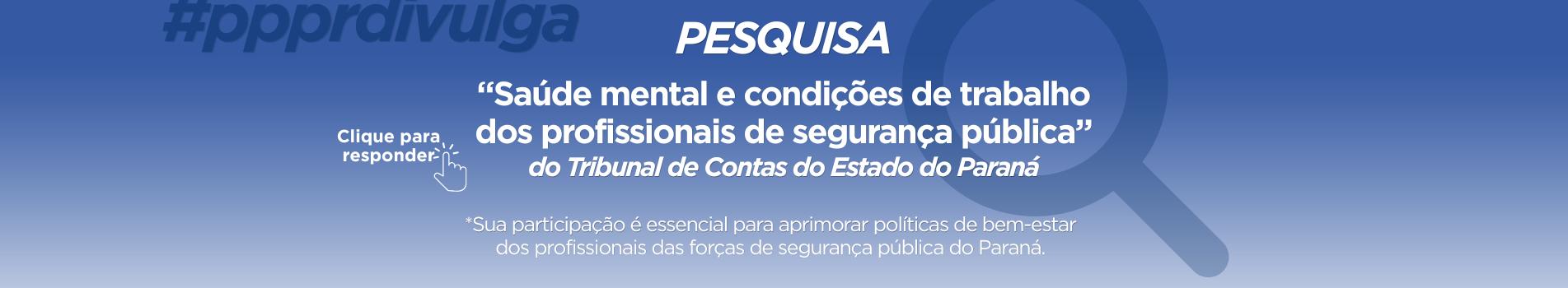 Saúde mental e condições de trabalho dos profissionais de segurança pública
