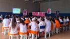 Mulheres privadas de liberdade participam de palestra em alusão ao Agosto Lilás, em Foz do Iguaçu