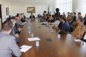 A governadora Cida Borhgetti durante a 3 Reunião de Integração das Forças de Segurança. - Curtiiba/Pr, 10 de maio de 2018 - Foto Jonas Oliveira/Governadoria