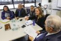 Reunião foi realizada na Secretaria da Administração e da Previdência