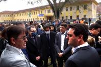 DIRETOR DO DEPEN CONVERSANDO COM O RATINHO