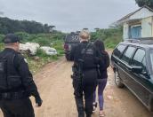 Operação conjunta entre polícias Penal e Civil cumpre mandados de prisão de cinco pessoas monitoradas