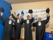 4 apenados da Cadeia Pública de Medianeira se formam em Curso Técnico de Gestão de Empresas