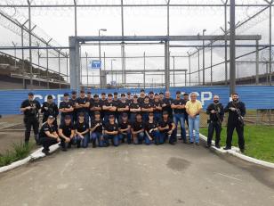 Alunos do Curso de Formação de Praças visitam Complexo Penal de Piraquara