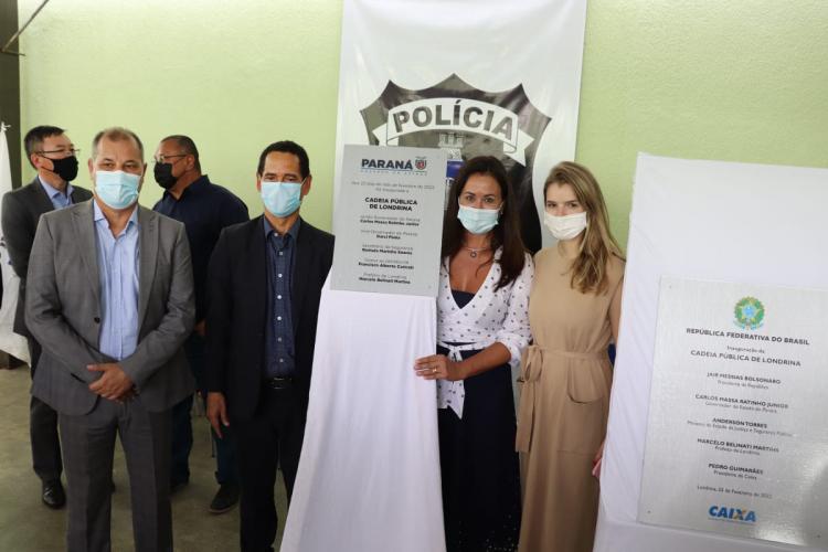 Governo do Estado entrega cadeia pública de Londrina e abre 752 vagas no sistema prisional do Norte do Paraná