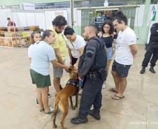 Polícia Penal do Paraná expõe trabalhos e equipamentos em exposição de Paranavaí