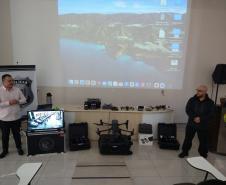 Polícia Penal do Paraná capacita 12 policiais a operar drones em Francisco Beltrão