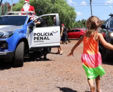 Polícia Penal do Paraná promove ações sociais de natal à comunidade