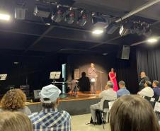 Banda musical formada por apenados faz apresentação na Casa da Cultura de Campo Mourão