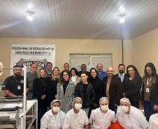 Polícia Penal do Paraná inaugura Fábrica de Absorventes em unidade prisional de Ponta Grossa