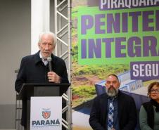 Piana inaugura unidade prisional com 392 vagas no complexo penitenciário de Piraquara