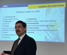 PPPR promove palestra sobre preservação de provas em locais de crime em parceria com Ministério Público