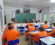 Polícia Penal do Paraná realiza ações em prol da campanha Agosto Lilás