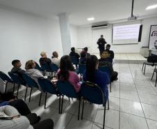 Polícia Penal do Paraná realiza ações em prol da campanha Agosto Lilás