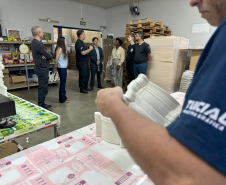 Ministério dos Direitos Humanos realiza visita técnica no sistema prisional da região de Cascavel