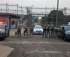 Em operação integrada, Polícia Penal do Paraná e demais forças garantem segurança da reunião do G20 em Foz do Iguaçu