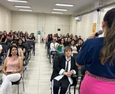 Outubro Rosa reúne diretora-geral e servidoras da sede da PPPR para palestras 
