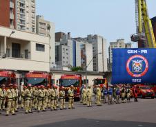 Diretora-geral da Polícia Penal é homenageada em solenidade de 112 anos do Corpo de Bombeiros Militar do Paraná