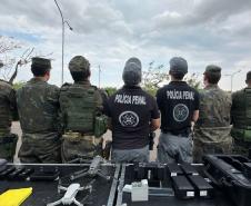 Polícia Penal do Paraná promove curso de drones para outras forças de segurança