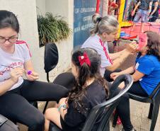 Polícia Penal de Maringá promove tarde de lazer para crianças de egressos e monitorados