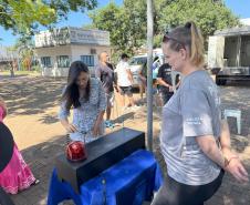 Polícia Penal do Paraná mostra dia a dia de trabalho em exposição na cidade de Cascavel