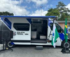 Polícia Penal recebe mais uma unidade móvel; veículo será usado no Verão Maior Paraná