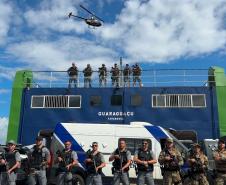 Polícia Penal escoltou mais de 400 pessoas privadas de liberdade no Verão Maior Paraná, até agora