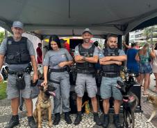 Polícia Penal do Paraná encerra exposições no Verão Maior Paraná com lançamento de banda