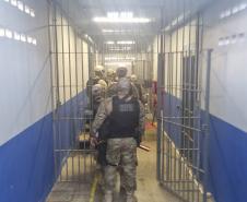 Operação Mute: em nova etapa, Polícia Penal vistoria nove unidades prisionais