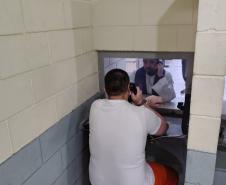 Custodiados recebem assistência religiosa durante a Semana Santa na Casa de Custódia de Curitiba