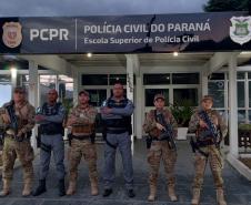 Polícia Penal do Paraná atua em operação com custódia e escolta de pessoas presas por mandado judicial
