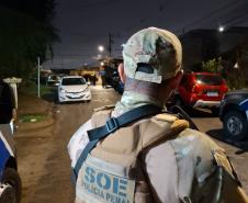 Polícia Penal do Paraná atua em operação integrada no Alto Boqueirão