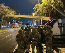 Polícia Penal do Paraná atua em operação integrada no Alto Boqueirão