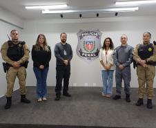 Polícia Penal do Paraná promove palestra da Semana Nacional de Justiça pela Paz em Casa na Colônia Penal Industrial de Maringá