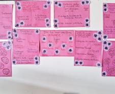 Mulheres privadas de liberdade participam de palestra em alusão ao Agosto Lilás, em Foz do Iguaçu